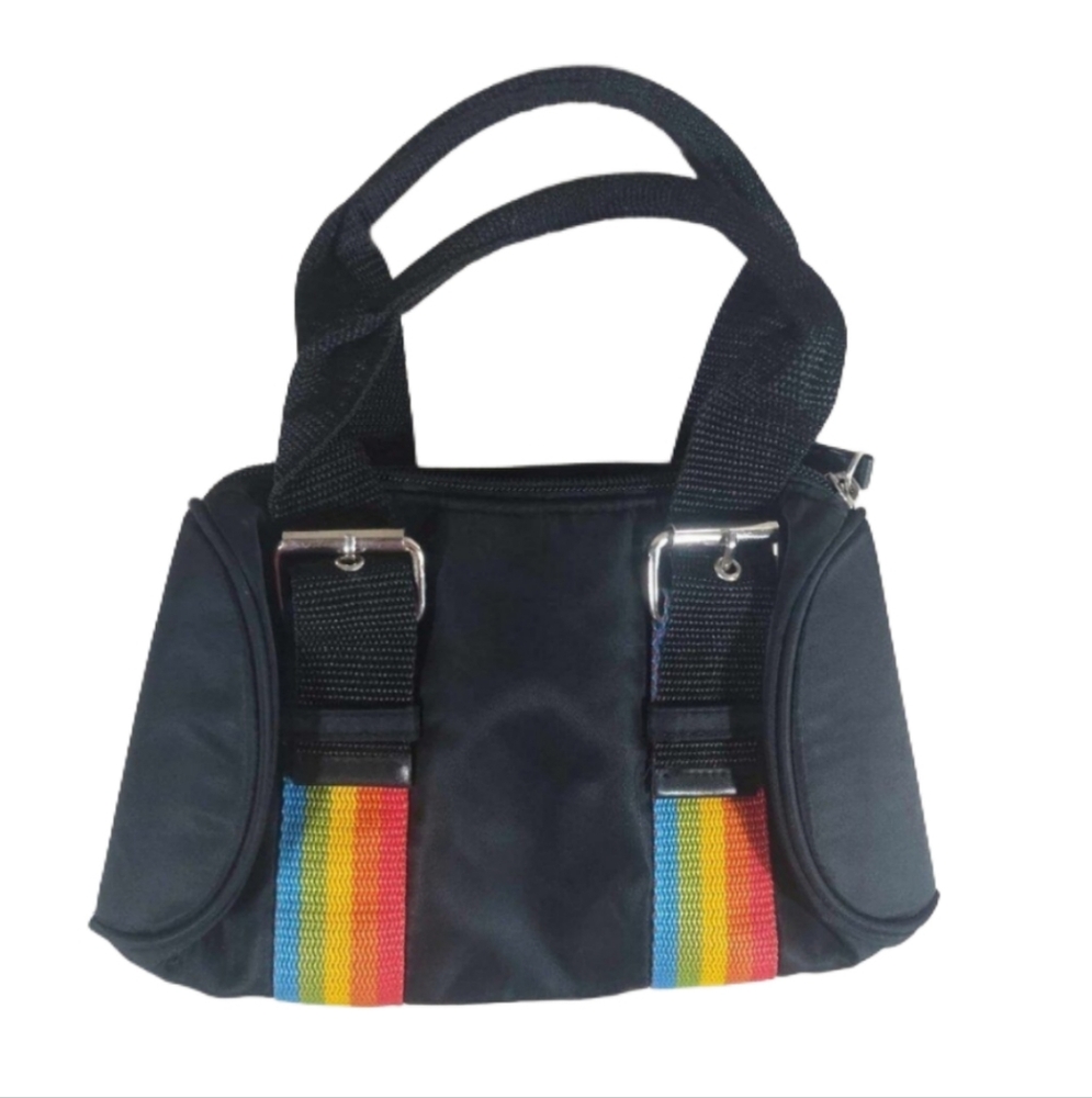 Y2K vintage garage purse rainbow